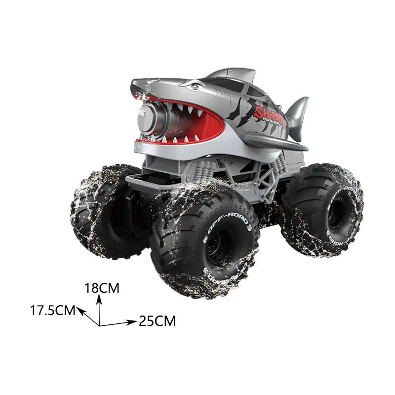 Tiburón  Carro Control Remoto Agua Recargable Gk5615