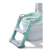 Escalera Baño Entrenamiento Inodoro Niños Os1 Rosado Verde