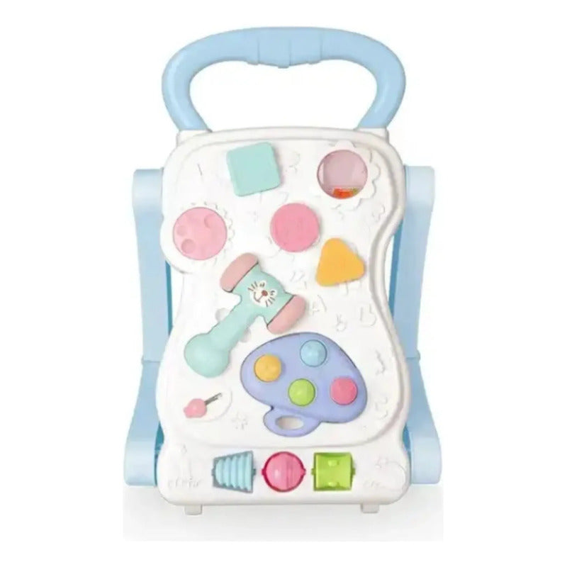 Andadera Musical Didáctica Para Bebés Con Sonido Azul 999c-t Celeste