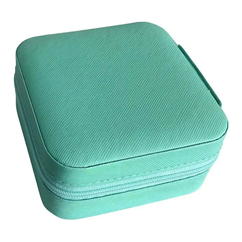 Joyero Organizador Estuche Para Joyería Caja Para Joyas Verd