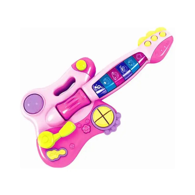 Guitarra Eléctrica De Juguete Niños He0502-1