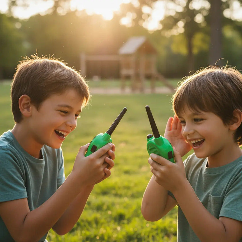 Radio De Voz Walkie Talkie Para Niños, Divertido Regalo 286