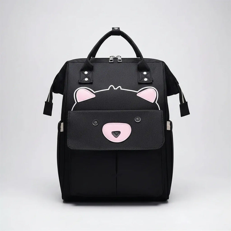 Bolso Pañalera Bebe Tipo Morral Nuevo Diseño Ref 1402