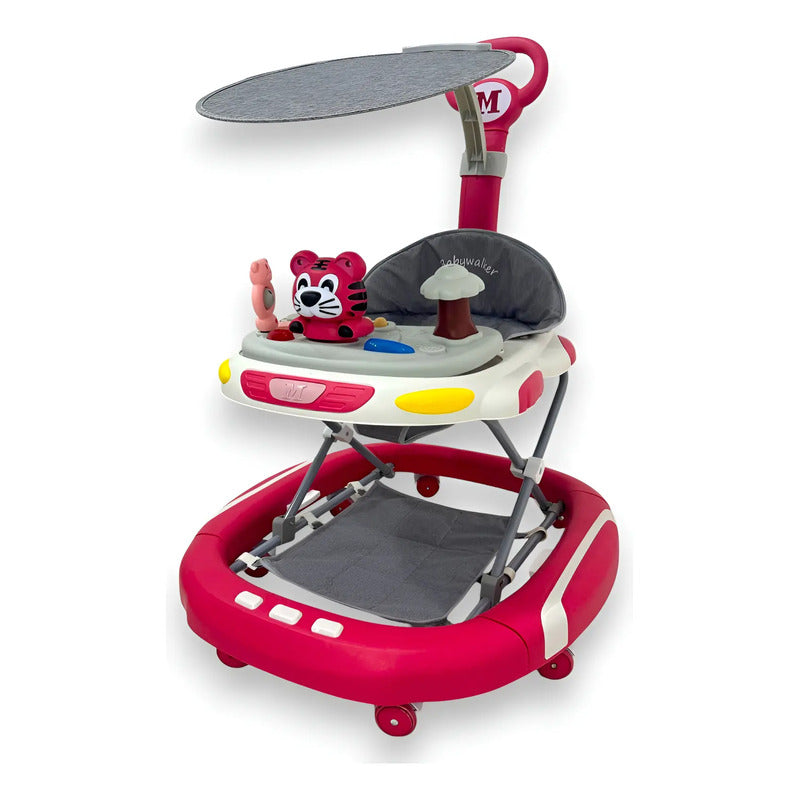 Caminador Mecedora  Musical Bebe Tapete Saltarin Tigre 341b