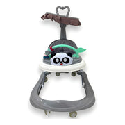 Caminador Andadera Guia Tapete Para Bebe Panda 321b Color Gris