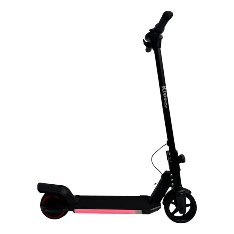 Patineta Scooter Electrica Niños Luces Motor 150w E26-5 Color Negro