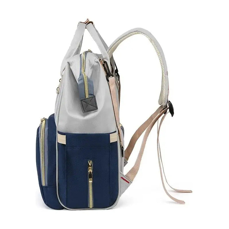 Pañalera Tipo Morral Multiusos Para Bebe Ref 2037