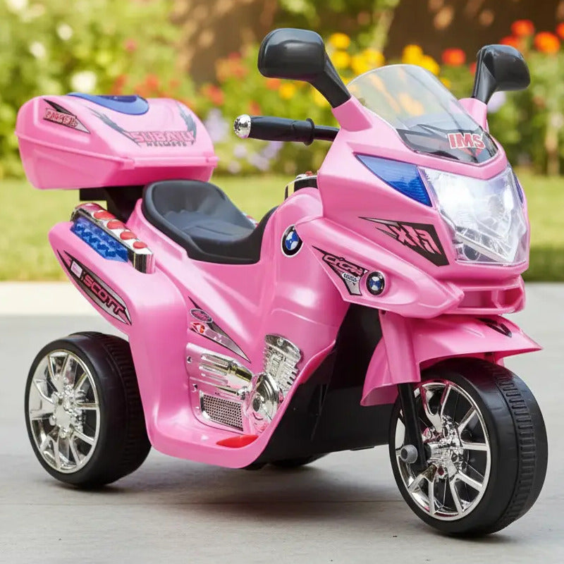 Moto Eléctrica Kidshop 2025 Montable 6v 1 Asiento