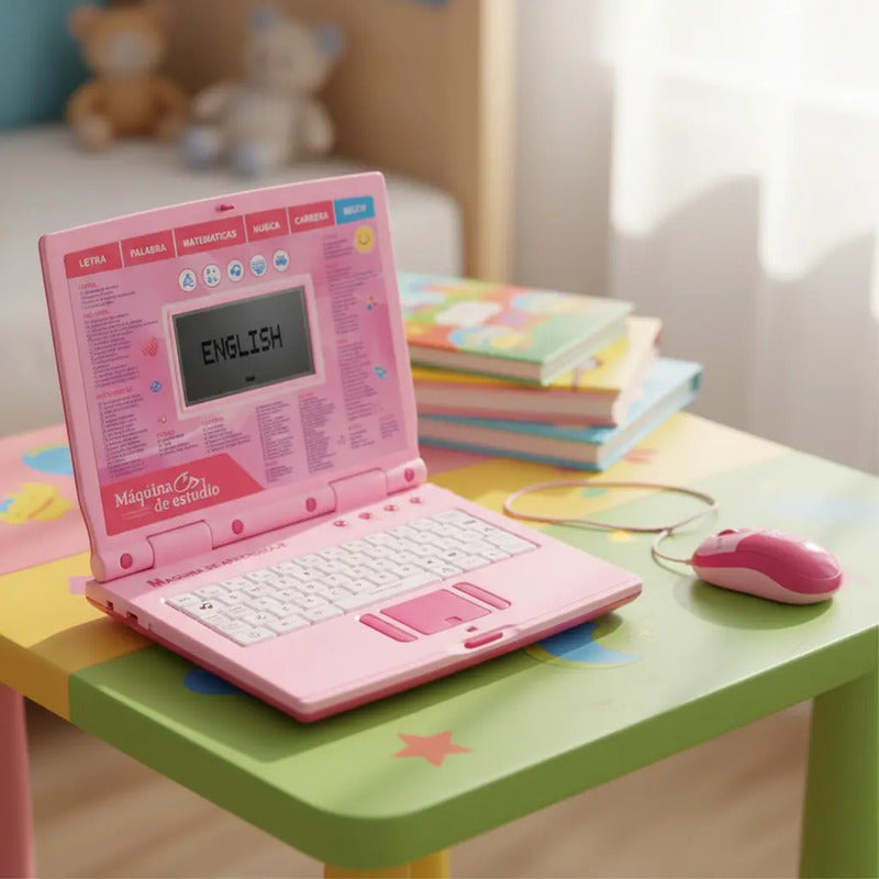 Computador Didactico Juguete 130 Funciones Niña Y Niño