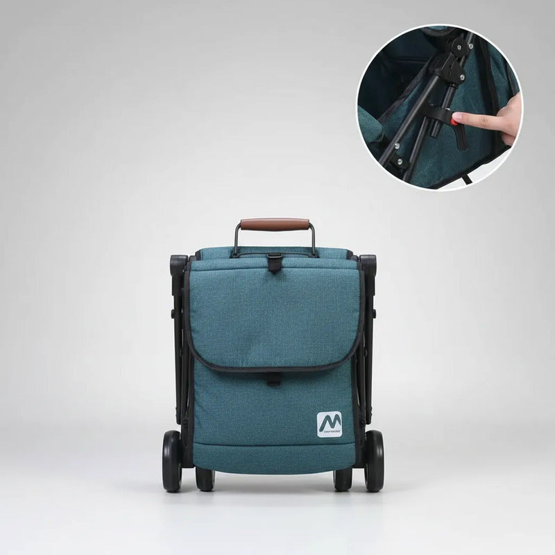Coche Para Bebe Paseador  Premium Tipo Maleta Toldillo 8078