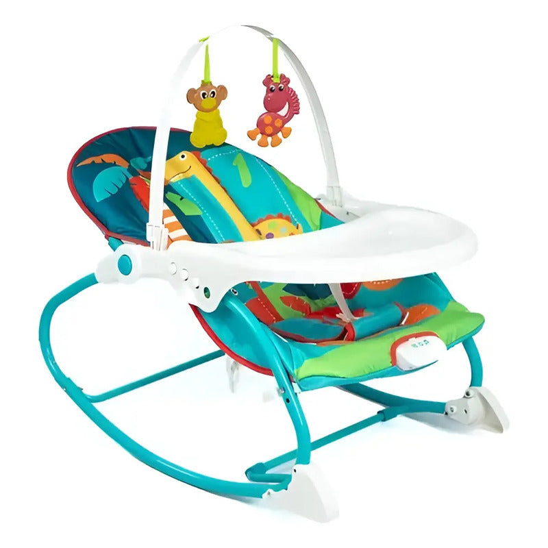 Silla Mecedora Vibradora Con Bandeja Para Bebes A7540