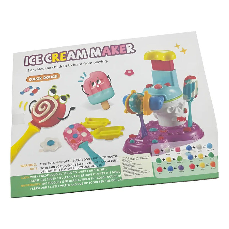 Set Para Hacer Helados Y Dulces Para Niño J-9169 Color Colores