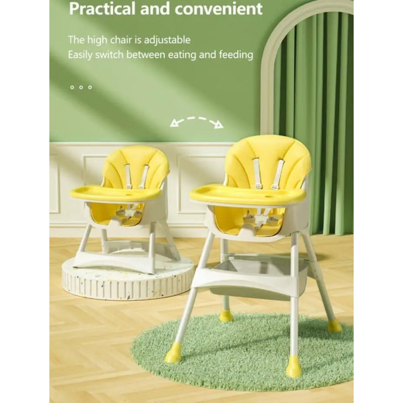 Silla Comedor Para Bebe 3 En1 Portátil Con Bandeja Kidshop