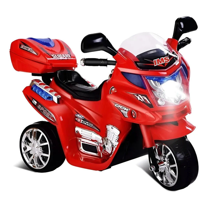 Moto Eléctrica Kidshop 2025 Montable 6v 1 Asiento