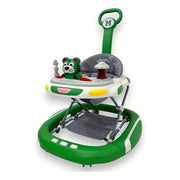 Caminador Mecedora Musical Bebe Tapete Saltarin Tigre 341b Color Verde