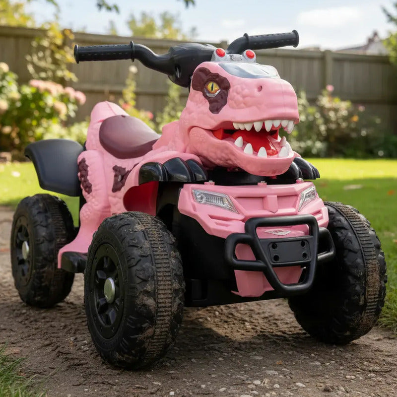 Cuatrimoto Eléctrica Niños Musica Luces Dino Mt003