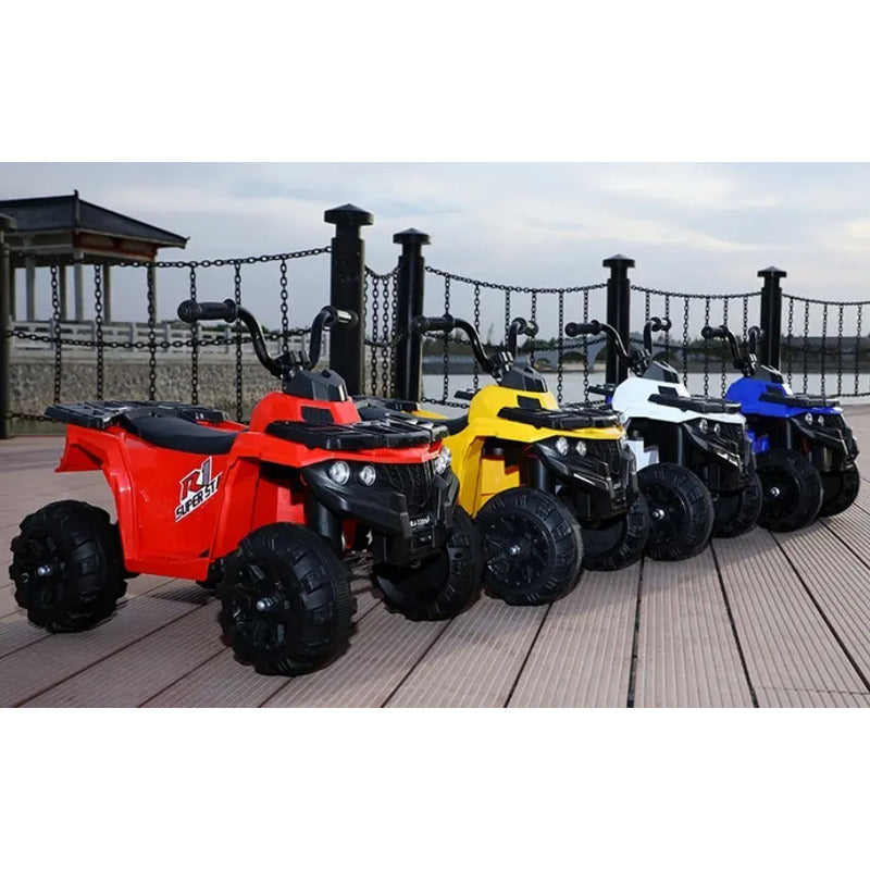 Moto Carro Recargable Electrica Niños Color Rojo 6v