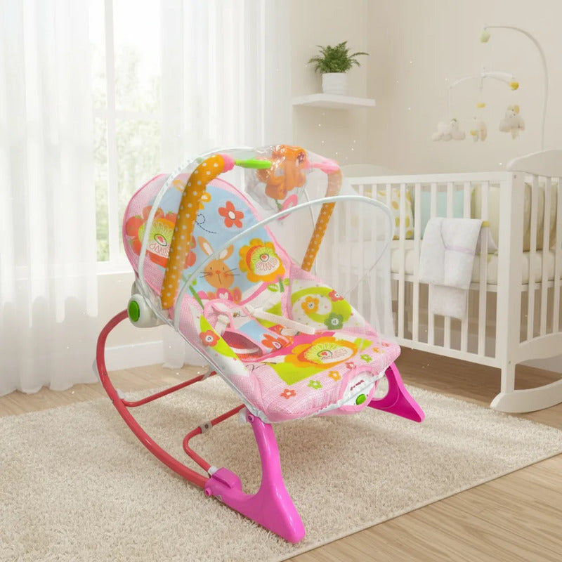 Silla  Vibradora Mecedora Musical  Niña-niños Baby Rocker