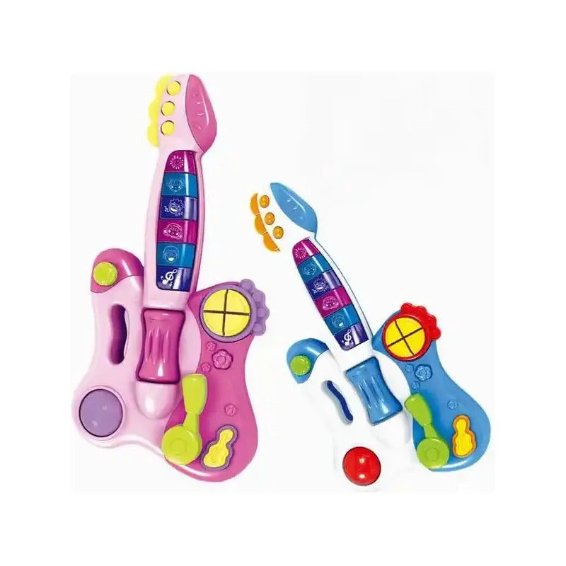 Guitarra Eléctrica De Juguete Niños He0502-1
