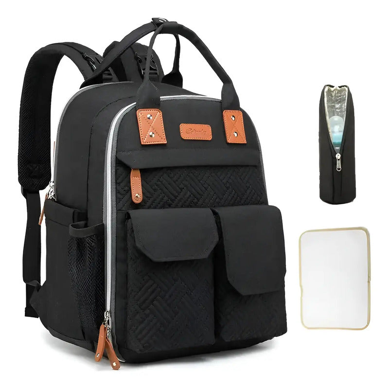 Pañalera Bolso Materno Multifuncional Cambiador  Ld2204