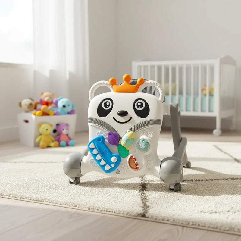 Andadera Y Caminador Para Bebe Oso Panda Mágico Kidshop 2024