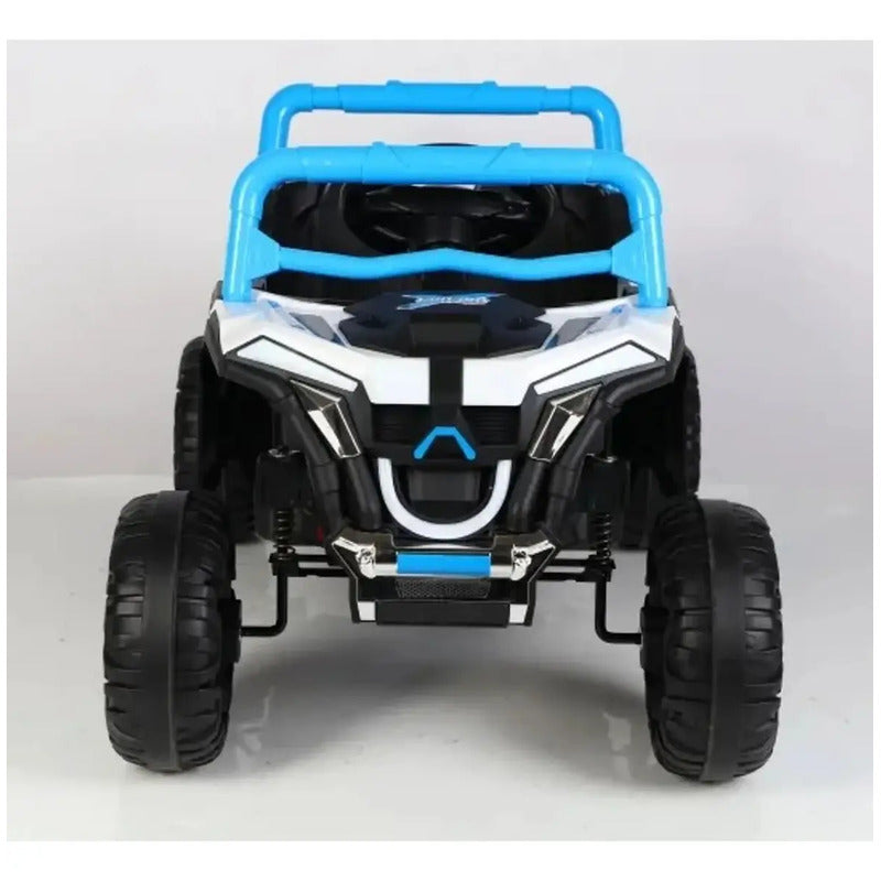 Carro Eléctrico Infantil 6v Mini Jipe Kb003 Color Azul
