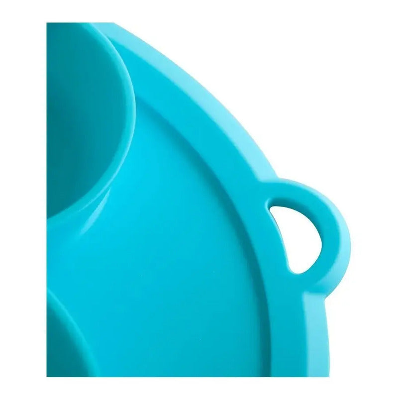 Plato En Silicona Bebe Antideslizante Colores Hydg-2