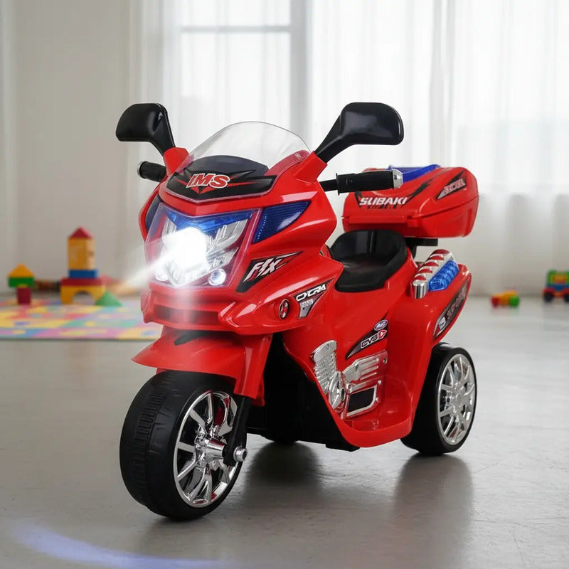 Moto Eléctrica Kidshop 2025 Montable 6v 1 Asiento