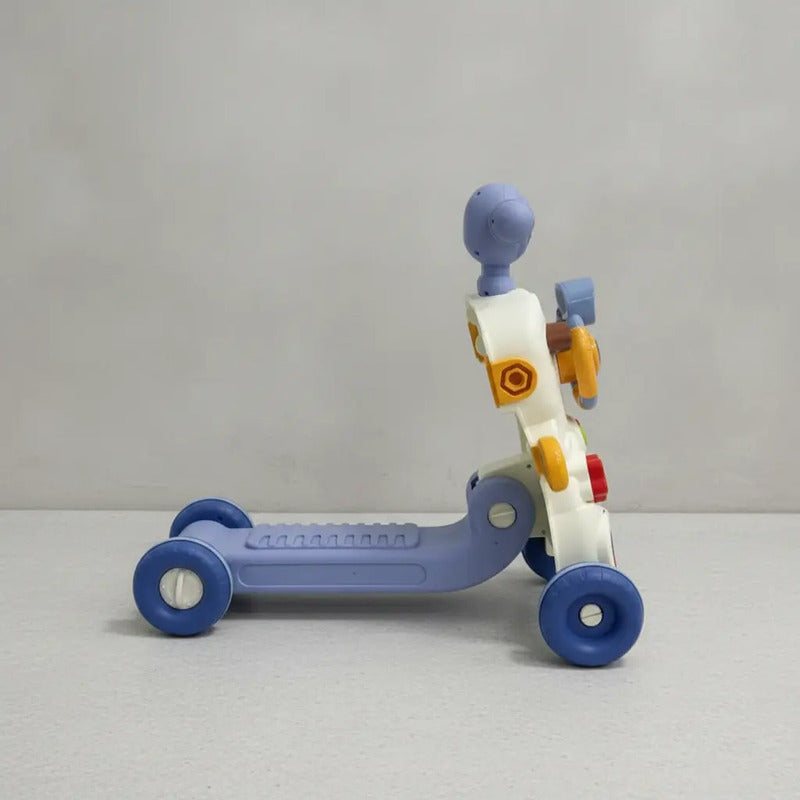 Andadera Caminador Kidshop 5 En 1 Mesa Y Actividades He0830 Color Rosado