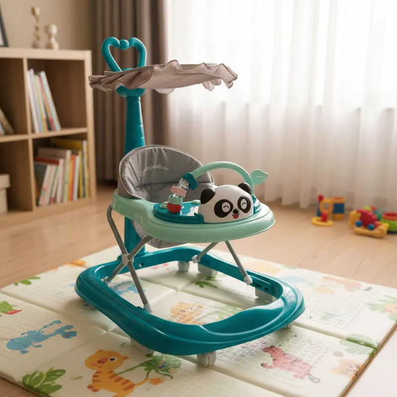 Caminador Andadera Guia Tapete Para Bebe  Panda321b