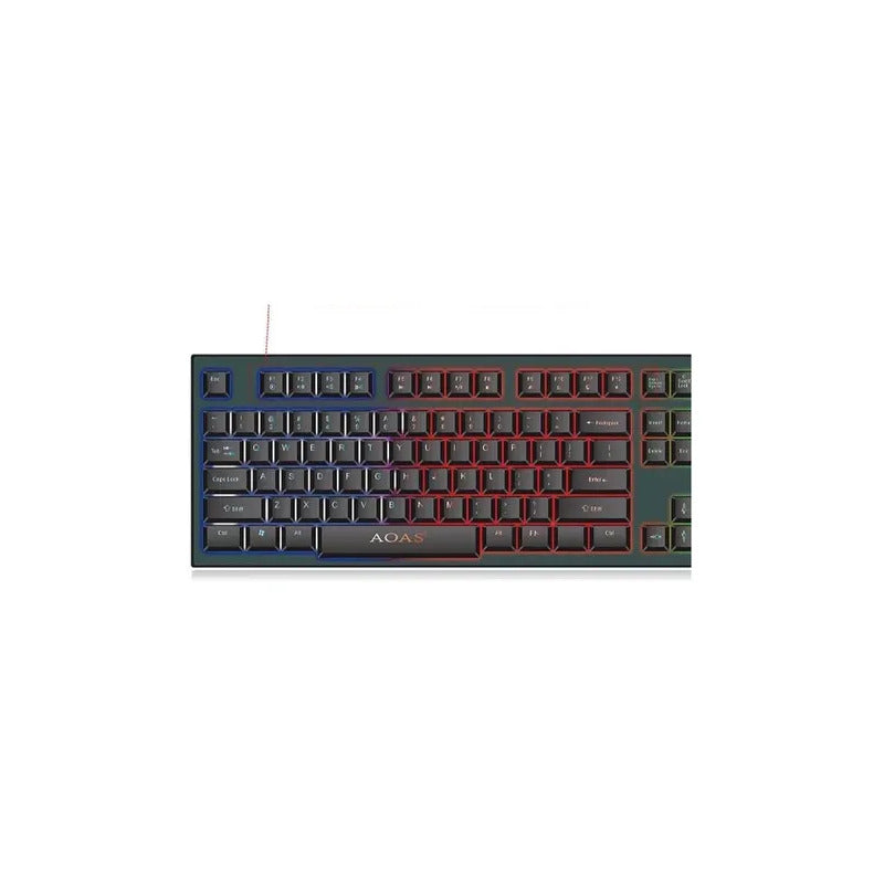 Teclado Semimecánico Gamer Rgb Usb Gaming Keyboard M-800 Color: Negro Idioma: Inglés (ee. Uu.) Inglés Us