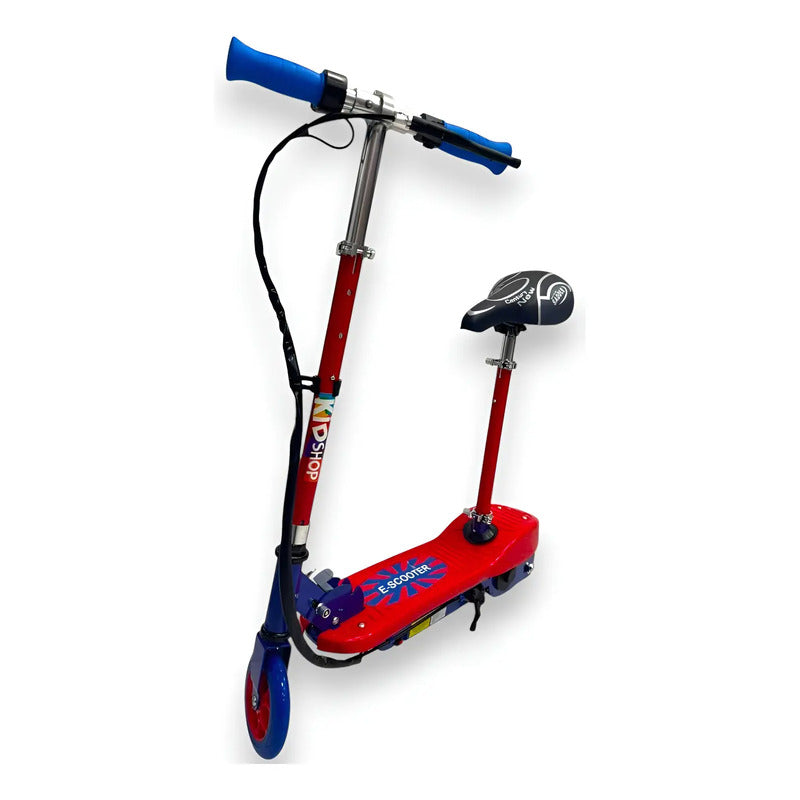 Patineta Scooter Eléctrico Kidshop Pt06 Con Silla