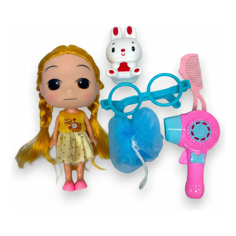 Muñeca Bebe Con Bañera Y Accesorio Ht858-29