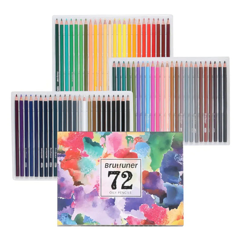 Lapices De Colores 72pzs Pintar Colores