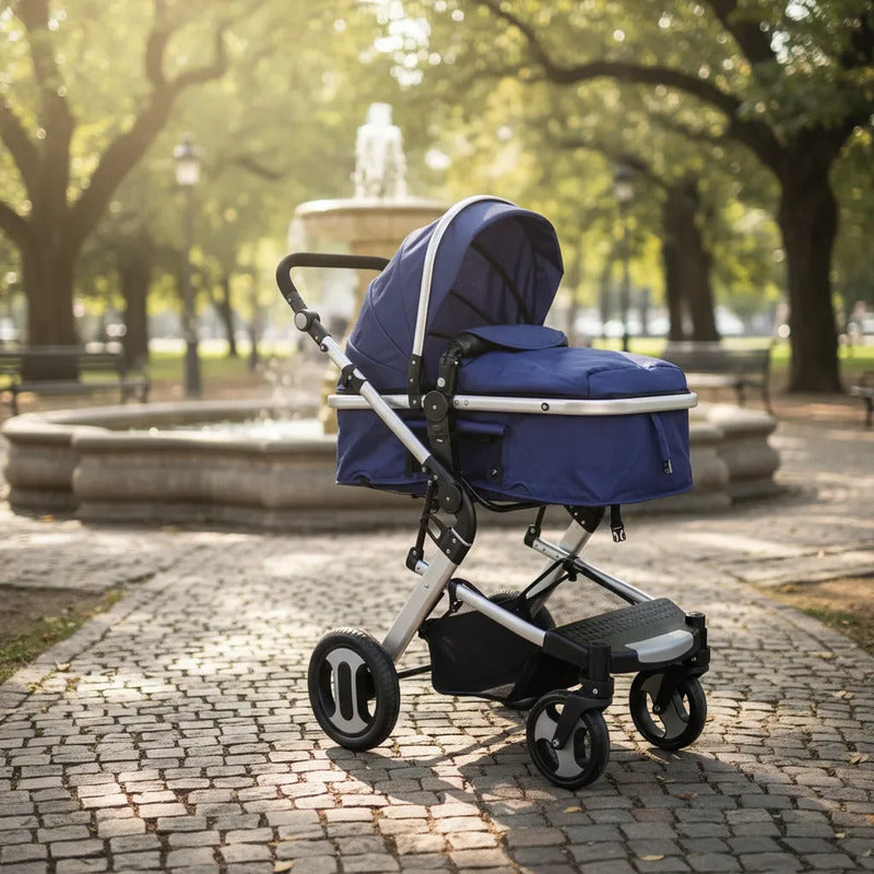 Coches Bebe Tipo Moisés Premium Paseador De Lujo + Toldillo