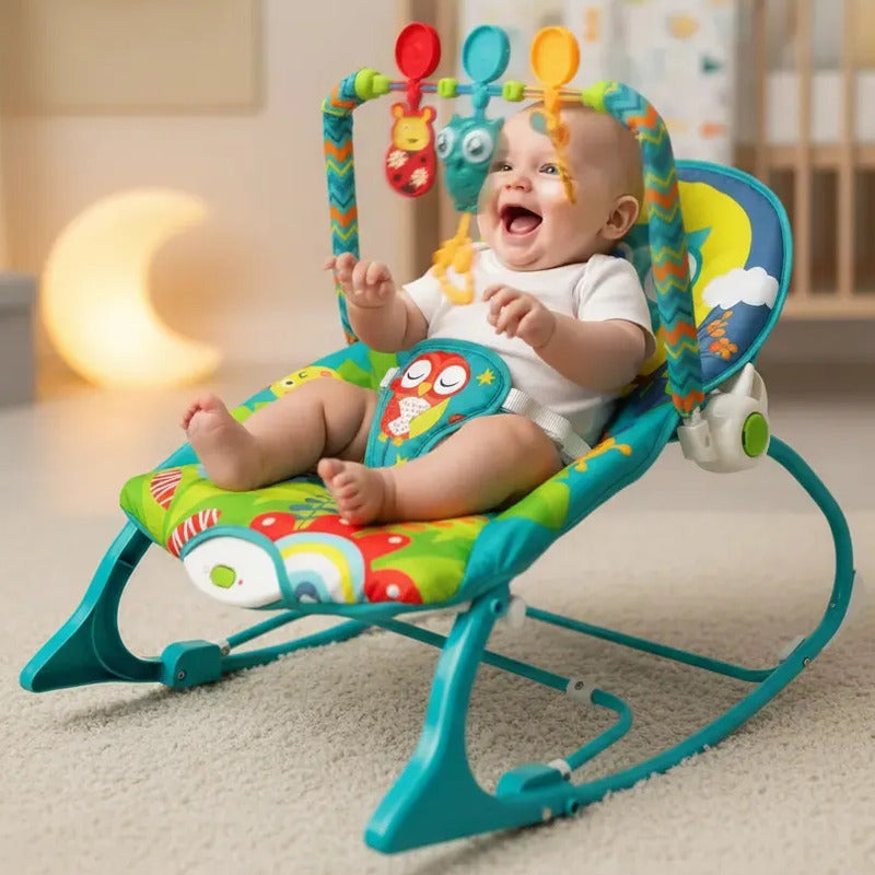 Silla  Vibradora Mecedora Musical  Niña-niños Baby Rocker