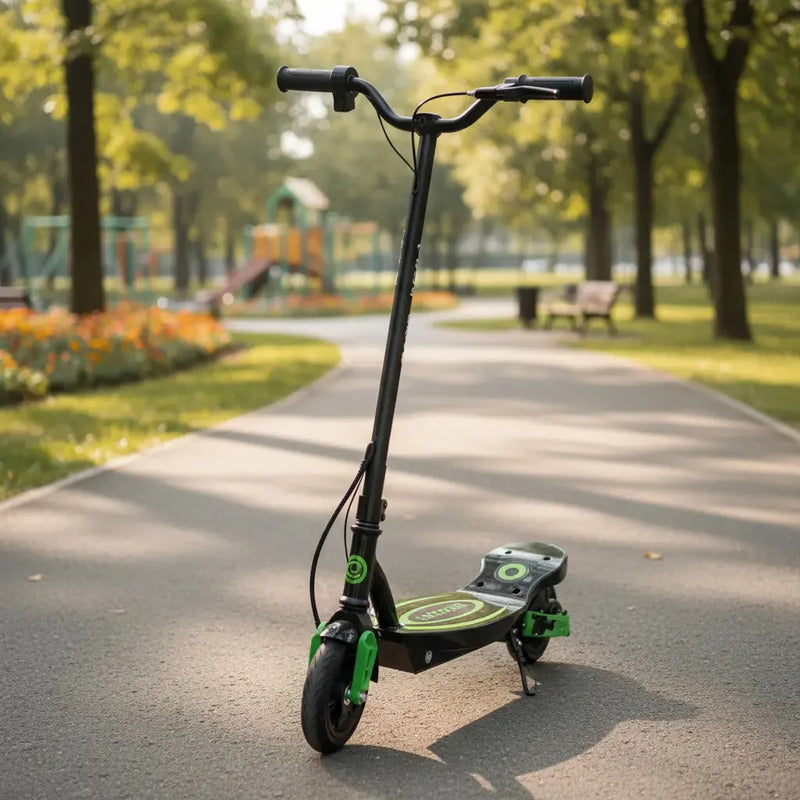 Patineta Eléctrica Kidshop Para Niños 15km/h Pt11 Color Verde