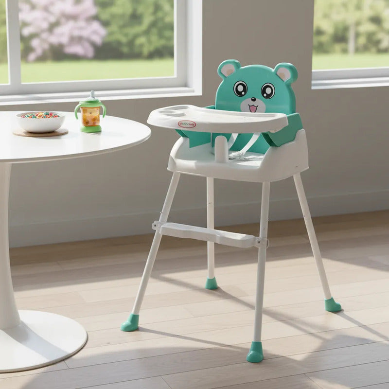 Silla Comedor Para Bebe Portátil Niños 4 En 1