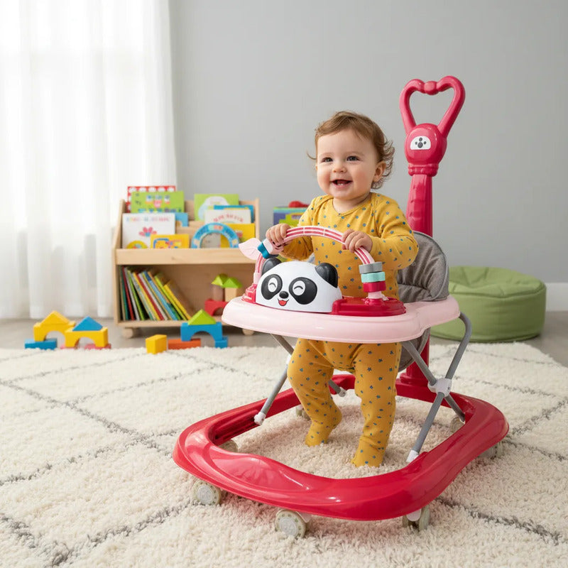 Caminador Andadera Guia Tapete Para Bebe  Panda321b