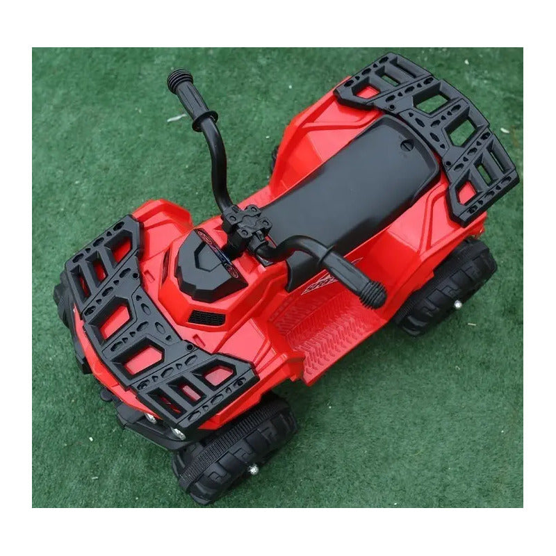 Moto Carro Recargable Electrica Niños Color Rojo 6v