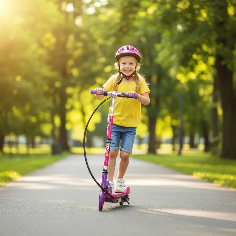Patineta Scooter Eléctrico Kidshop Pt06 Con Silla
