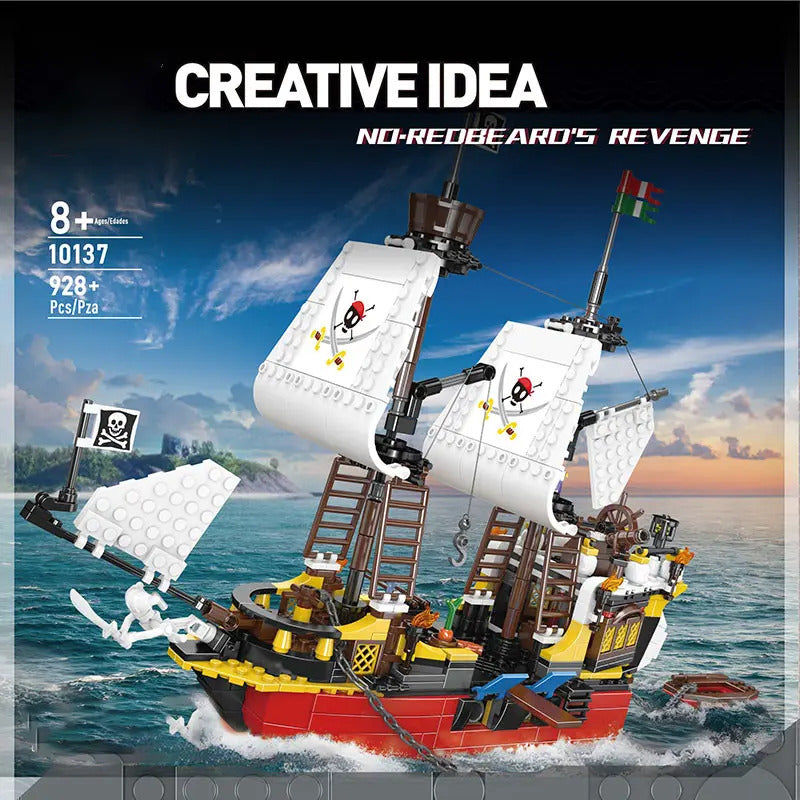 Armatodo Didactico Juego De Bloques Para Niños 928 Pcs 928 Barco