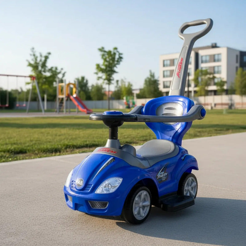 Carro Montable De Impulso Para Niños Musica J-bc8301p-az