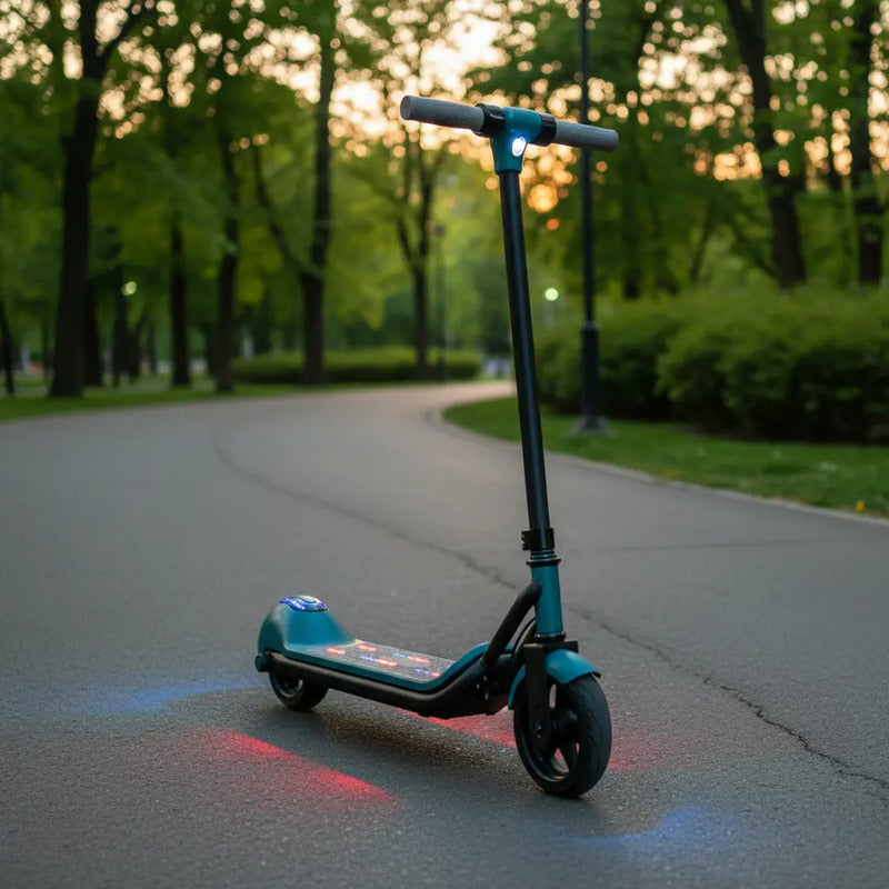 Patineta Eléctrica Niños Monopatín Scooter Luz Sonido Pt14