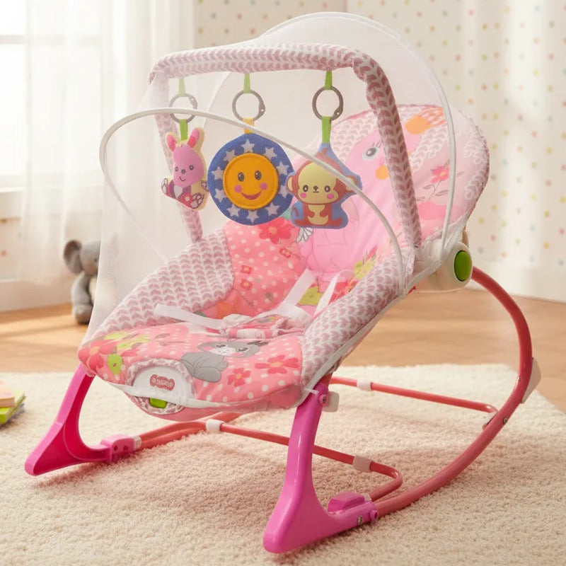 Silla  Vibradora Mecedora Musical  Niña-niños Baby Rocker