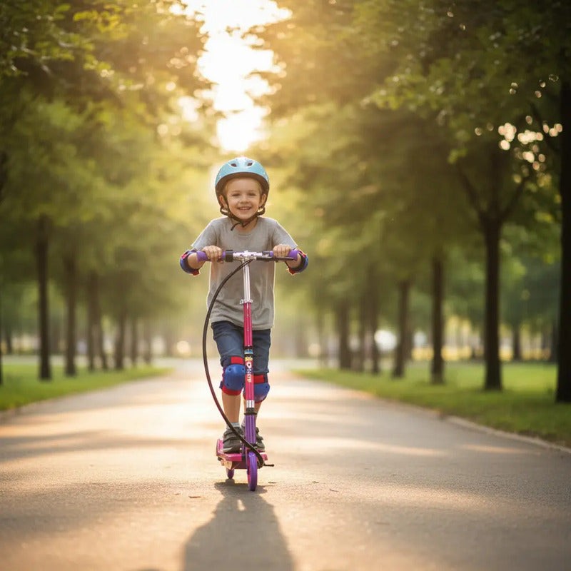 Patineta Scooter Eléctrico Kidshop Pt06 Con Silla