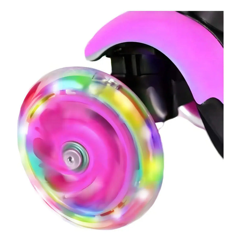 Patineta Scooter De Pie Scooter Mariquita Qc2864-rs Rosa Qc2864