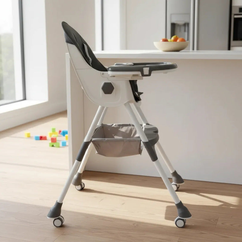 Silla Comedor Juguetes Para Bebe Freno Plegable Con Ruedas