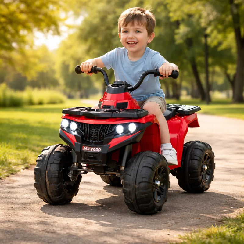 Cuatrimoto Eléctrica Kidshop 6v Luz Y Bocina 1 Asiento
