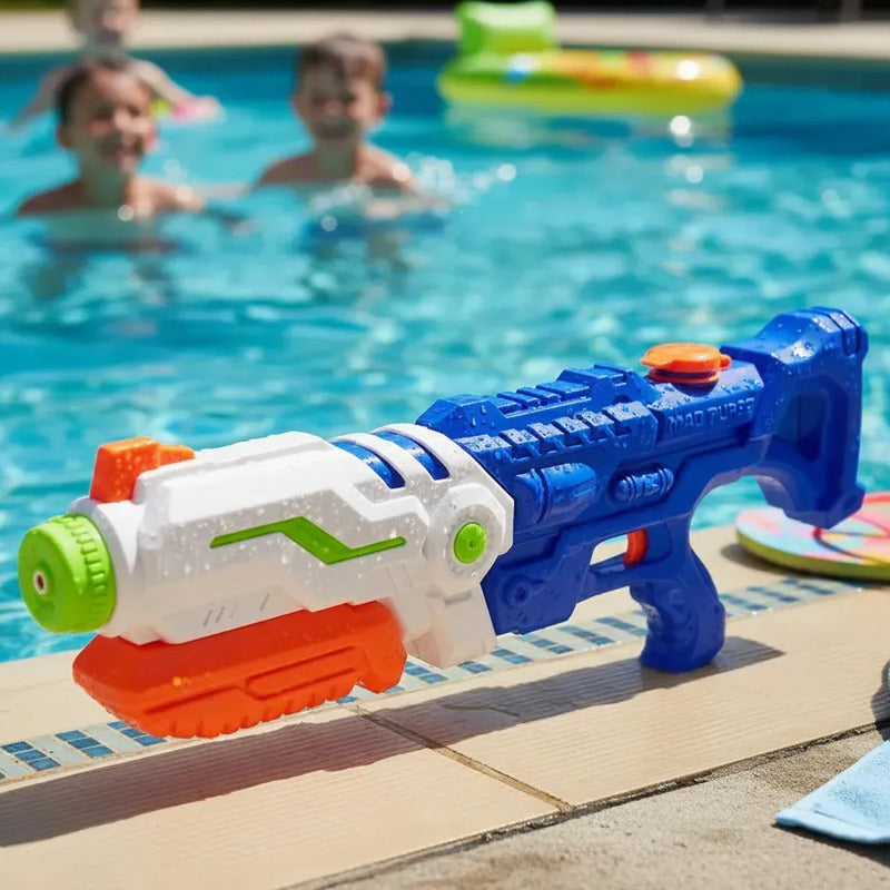 Lanzador Pistola De Agua Infantil Colorido P-5637 Azul
